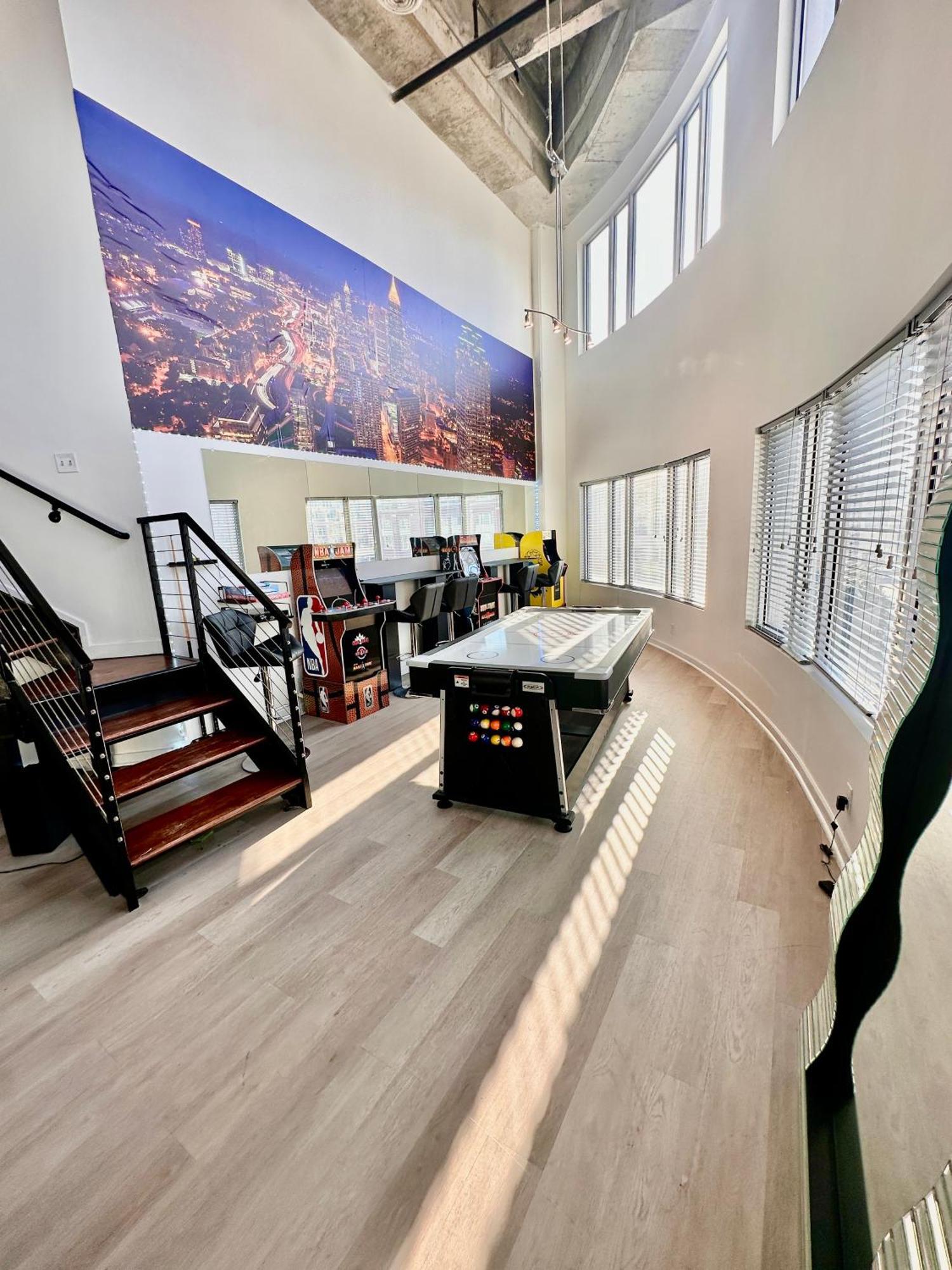 Апартаменты Grand 3Br Loft In Atlantic Station Атланта Экстерьер фото